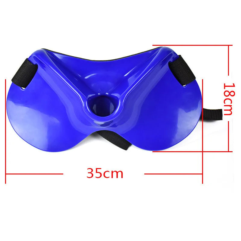 Large Size Sea Fishing Top Waist Protection Fishing Boat Waist Belt Rod Belly Top Outdoor Waist Fish Pole Supporter Holder