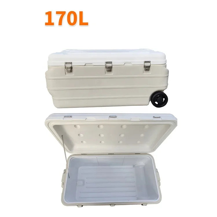 Injection Moulded Ice Box Cooler For Sale Bag Truck With Hard Coolers Ice Chest Set For Fishing Boating Car