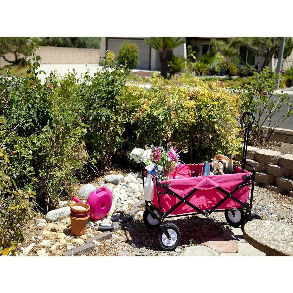 Sports Wagon (WTC-118) Pink Cart Folding Cart