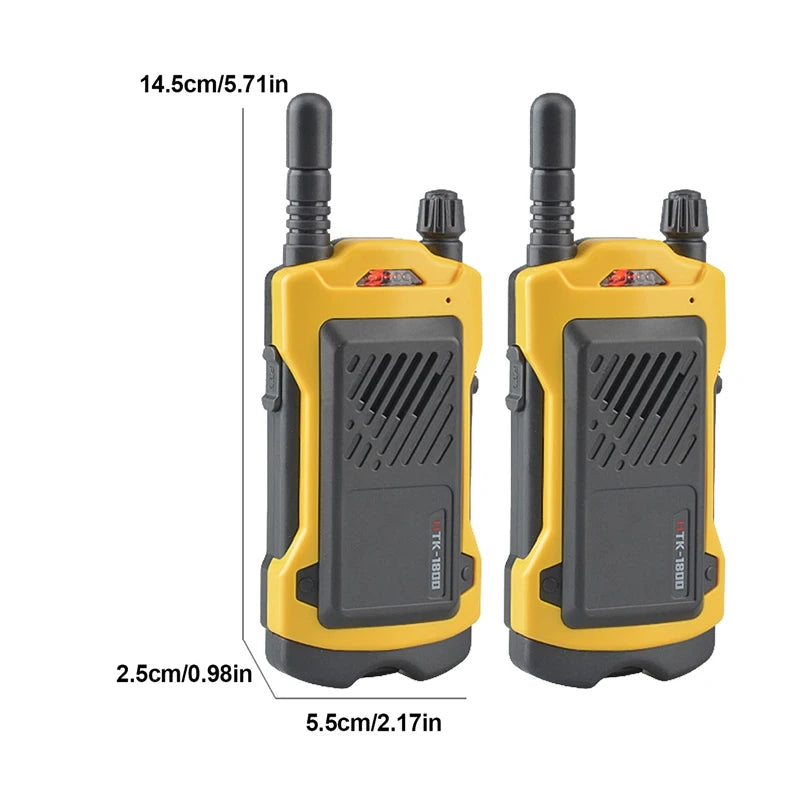 2PCS Kids Walkie Talkies Radio Toys For Outdoor Hiking Camping Children Communicate Toy Gift