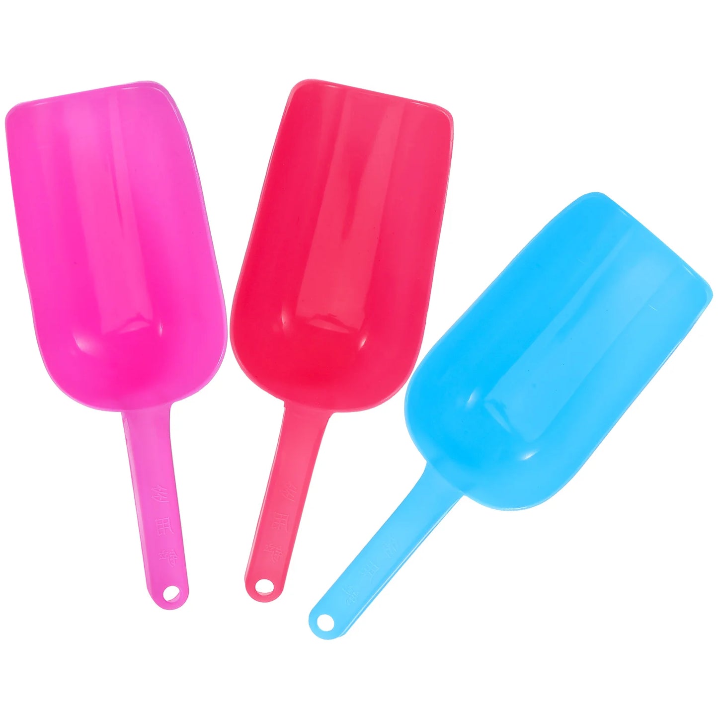 3 Pcs Flat Head Snow Funny Toy Playing with Sand Tool Child Toys for Children Plastic Beach Scoop Kids