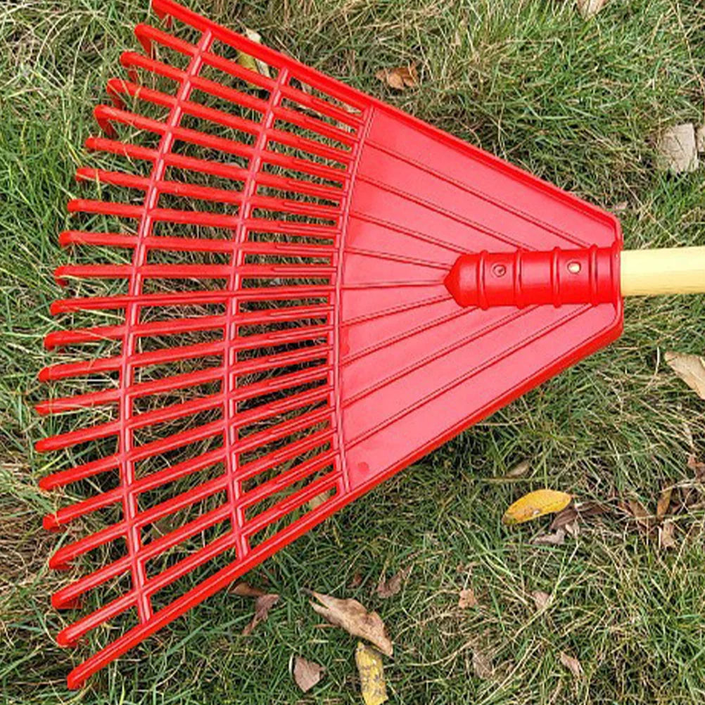 Grass Rake Leaf Rakes for Lawns Heavy Duty Artificial Shrub Yard Leaves Appendix Hand Garden Tool
