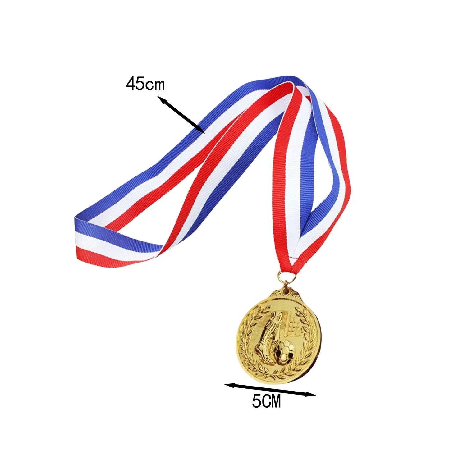 12Pcs Award Medals Trophy Medals Souvenir Medal for Kids Adults Prize Gift Trophy Medal for Sports Event Party Game Competition