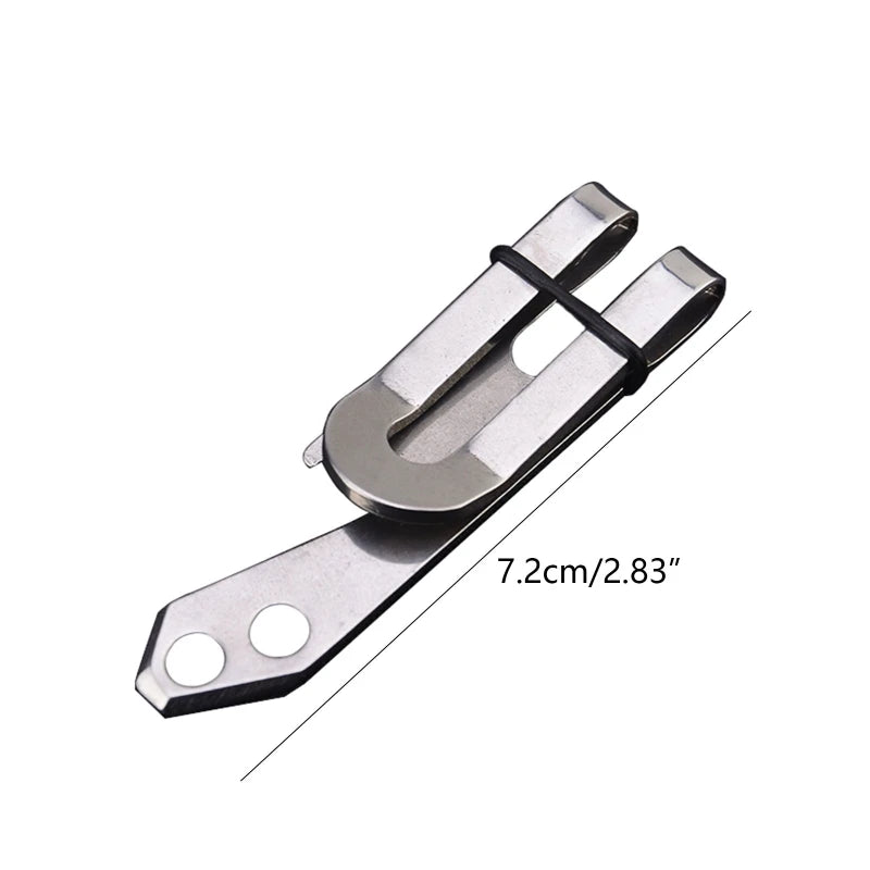 YD61 Mini Edc Gear Pocket Suspension Clip Hanger Tool for Key Ring Keychain Buckles Mini Clips Camping Hiking Outdoor Tools