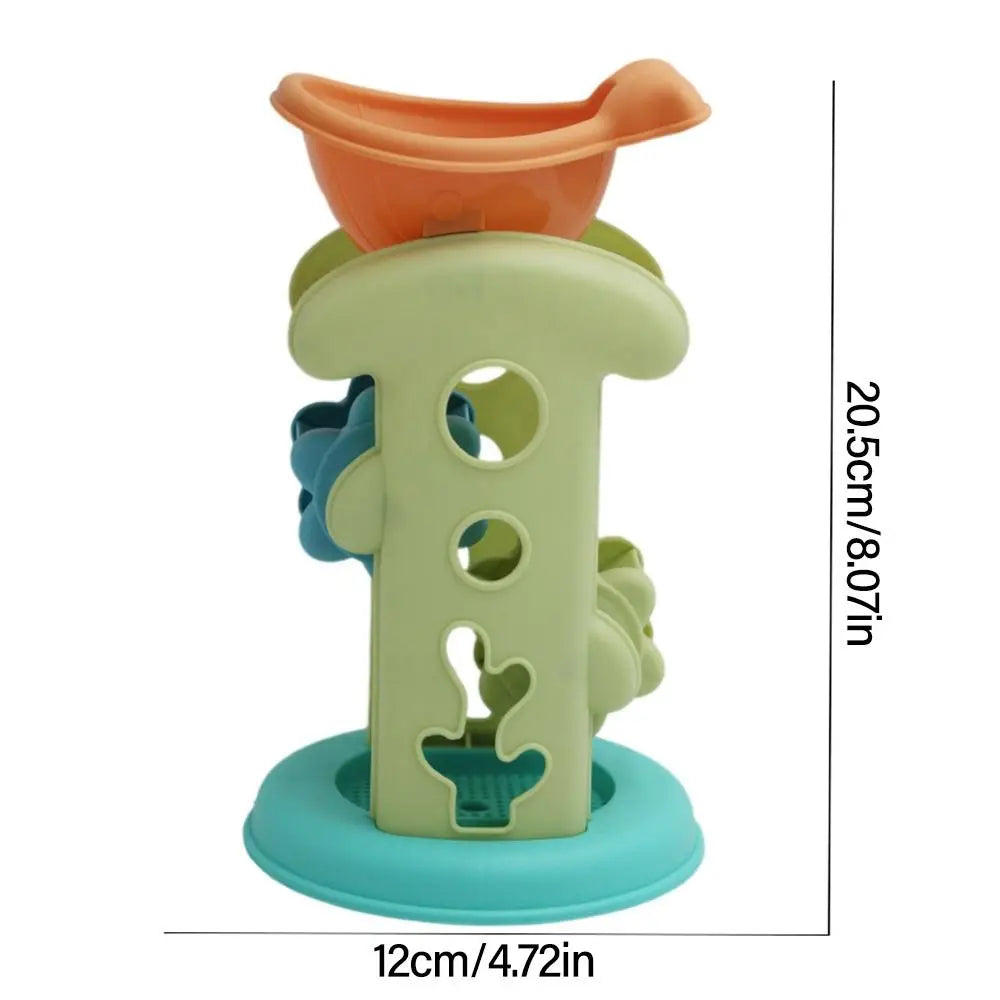 5PCS Water Tool Parent-Children Interactive Outdoor Game Digging Sand Kit Sand Toys Set Beach Sandglass Shovel Rake Mold
