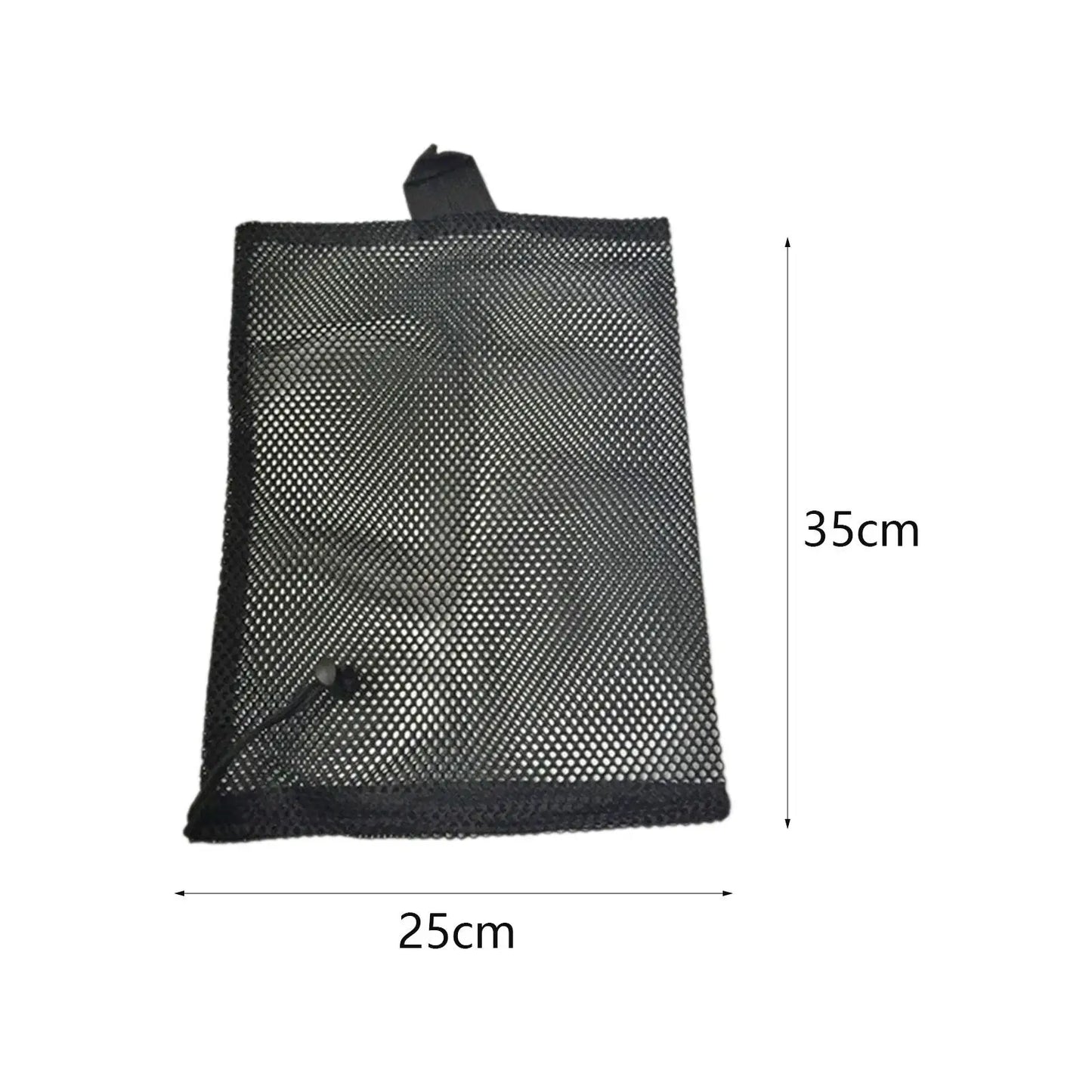 Scuba Diving Mesh Bag with Drawstring Swimming Storage Bag Snorkel Gear Pouch for Underwater Travel Swimming Beach Water Sports