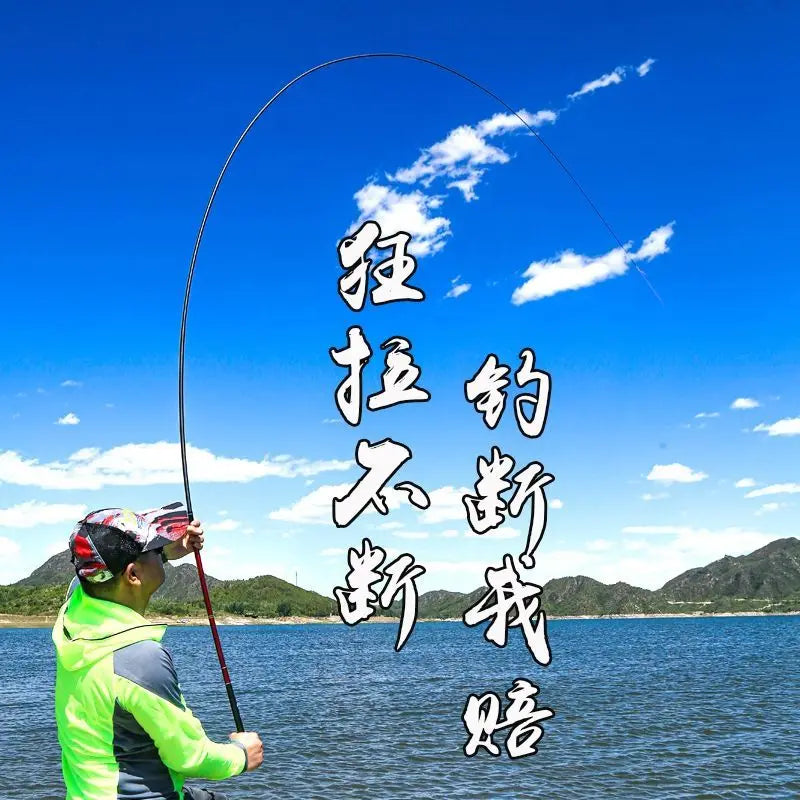 Ultralight Carbon Fiber Telescopic Fishing Rod 2.7m3.6m4.5m5.4m6.3m7.2m8m9m10M Super Hard  Stream Pole