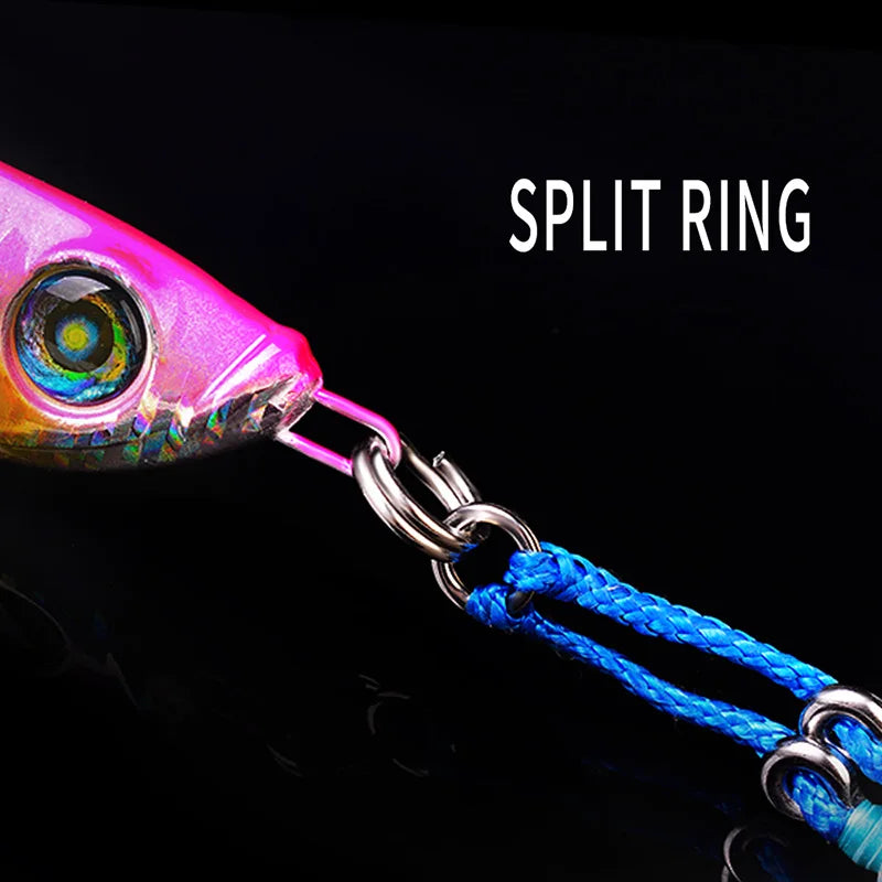 KATYUSHA 20Pcs Split Fishing Rings 0#-12# Stainless Steel Split Rings Lure Strengthen Connecting Rings For Fishing Accessories