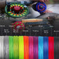 Maximumcatch Backing Fly Line 100/300Yards 20/30LB Multi Color Backing Line Braided Fly Fishing Line