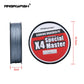 Angryfish X4 500M Master Series 4+1 Fast Sinking Braided Line Double Structre Smooth Strong tension Braided PE 12-80LB