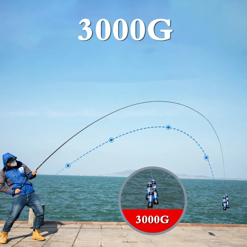 VBONI High quality super Light hard carbon fiber telescopic fishing ro –  Wagon Vibes