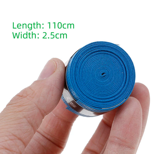 DNDYUJU 1pcs Anti-slip Sport Fishing Rods Over Grip Sweat Band Griffband Tennis Overgrips Tape Badminton Racket Grips Sweatband