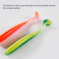 NOEBY Shiner Soft Bait 5cm 7.5cm 9cm Texas Rig Worm Baits Silicone Artificial Wobblers Jig Head Swimbait for Bass Fishing Lures