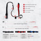 Noeby Fishing Rod Protective Sleeve Spinning Casting Rods Holder Adjustable Length Rope Strap Tackle Pole Storage Fishing Tackle