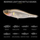 D1 Fishing Spitting Wire 95F 14G Poppers Pencil Hard Baits Bass Fishing Topwater Surface Lure Rattle Sounds 2021 Pesca Tackle