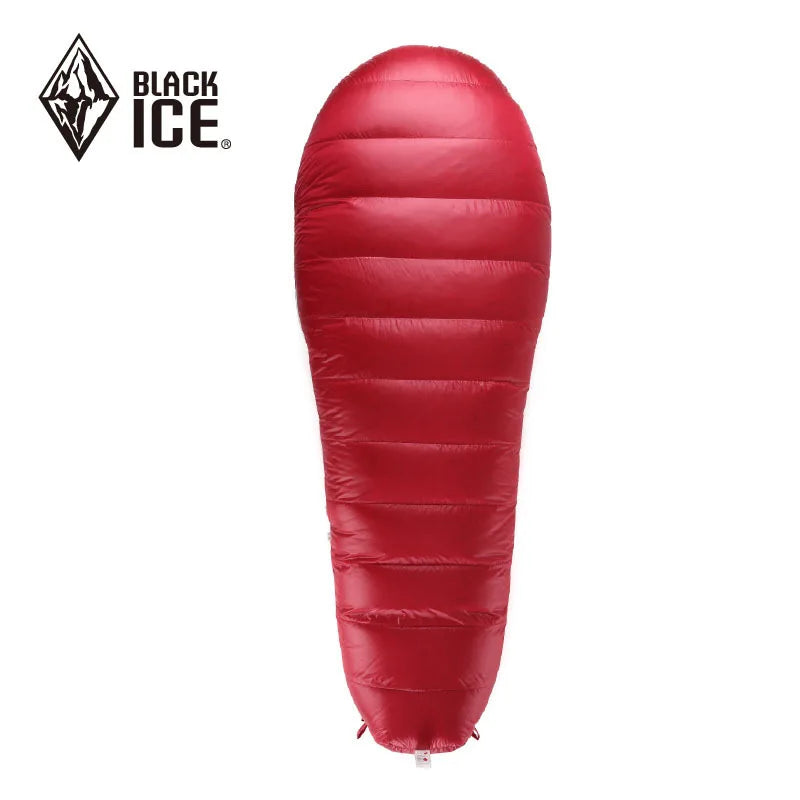 Black Ice G-series 700FP 15D Ultralight Mummy 90% Goose Down Sleeping Bag Ultra Warm Camping Blackice G200 G400 G700 G1000 G1300