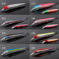 Noeby 4pcs 135mm 41g Sinking Minnow Fishing Lures Wobbler Jerkbait Long Casting Artificial Hard Bait for Sea Bass Fishing Lure