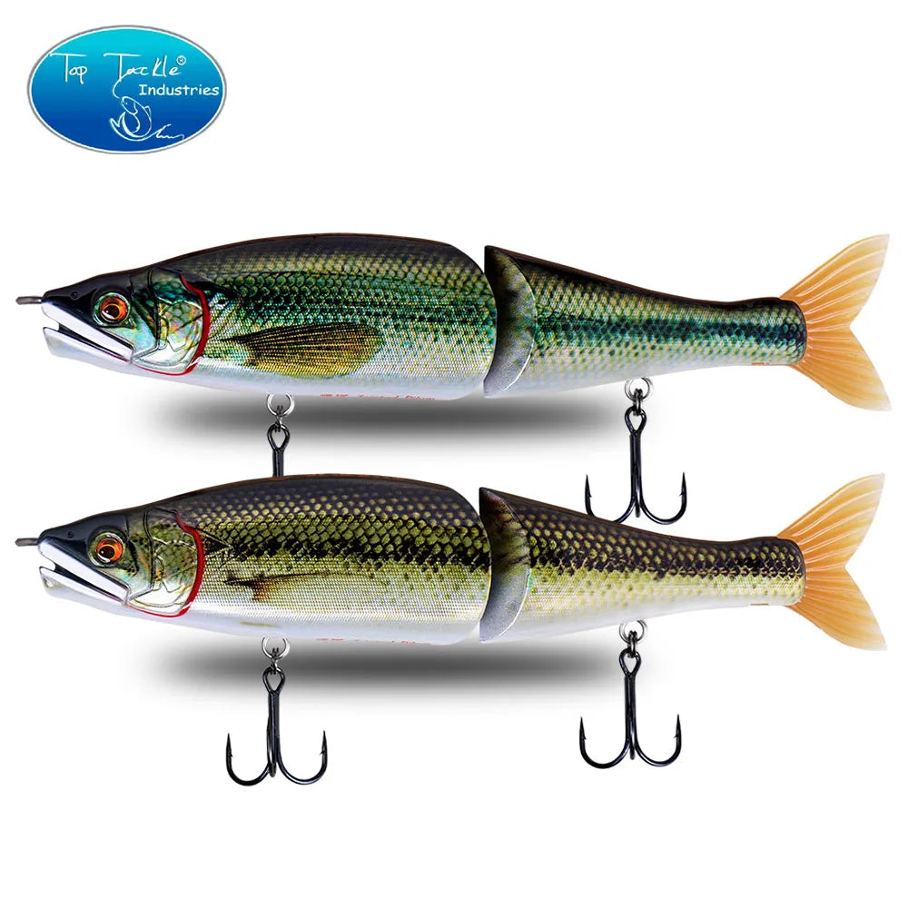 CF.LURE Swimbait Jointed Bait For Pike Big Bass Fishing Lure 220mm 178mm Slow Sinking Floating Segments Slide