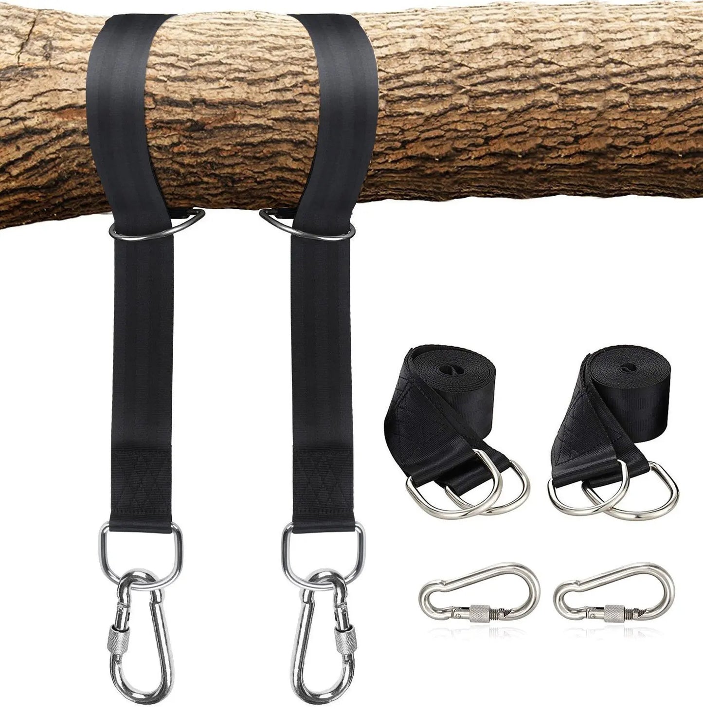 Camping Chair Hammock Chair Swing Pod Outdoor Tree Hanging Seat Extension Rope Swing Pod Hanging Seat Hammock Chair Children Kid
