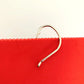 Fishhooks 200 Pcs/lot Seawater Bright Tin Plating Fish Barbed Hook Offshore Angling Perch Carp Fishing Tackles Jig Head Pesca