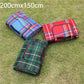Vilead Folding Waterproof Picnic Mat Lightweight Cushion with Moisture-proof Plaided Pattern Sleep Camping Outdoors Accessories