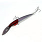 SWOLFY 1Pcs 130mm/32.5g 185mm/60g Trolling Tuna Fishing Lures Big Sinking Sea Lures Minnow Lures Fishing Bait VMC  Hooks