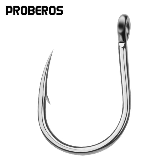 PROBEROS Saltwater Fishing Hook 20PC JIGGING HOOK 1/0#-13/0# Model Stainless Steel Fishhook Made in Taiwan