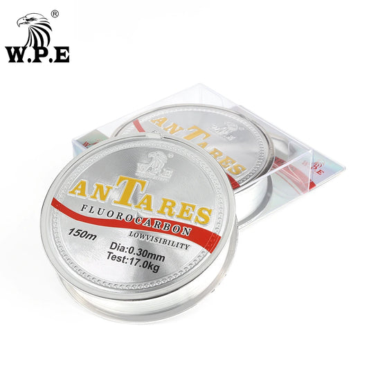 W.P.E  ANTEROS 150m Fluorocarbon Coating Fishing Line 0.20mm-0.60mm 10kg-41kg Fishing Line Carbon Fiber for Carp Fishing