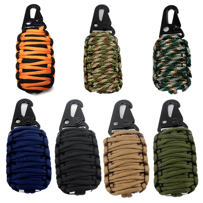 SOS 16PCS Outdoor Survival Kit First Aid Tools Camping Rescue Gear Emergency Kit