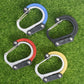 Multifunctional Hybrid Gear Clip Carabiner 360 Degree Rotating Hook Strong Buckle Camping Hiking Travel Backpack Outdoor Gadget