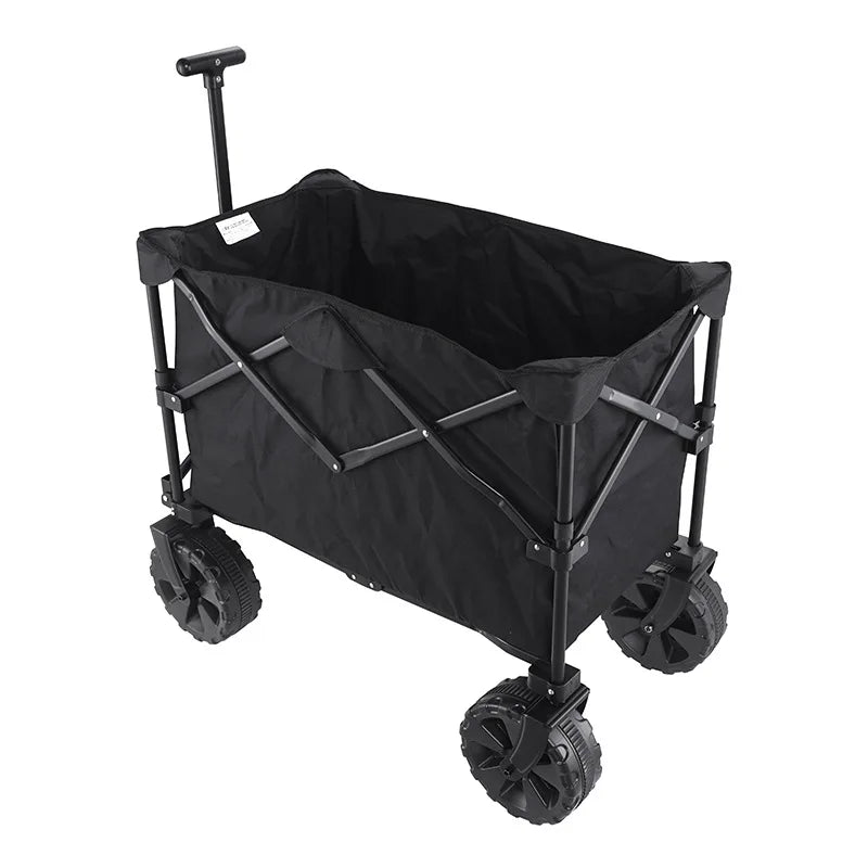 90cm Camping Trolley Tall Foldable Metal Withstand 80KG High Style Cart Outdoor Folding Trolley Kids Carry Pinic Tent Complete