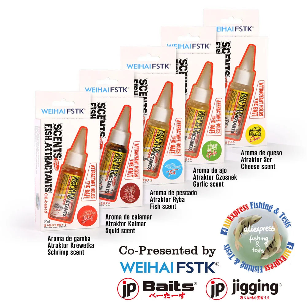 FSTK Fishing Bait Essence Lure Scent Carp Fishing Bass Lure Attractants for Fishing  Flavoring Addictive for Artificial Softaits