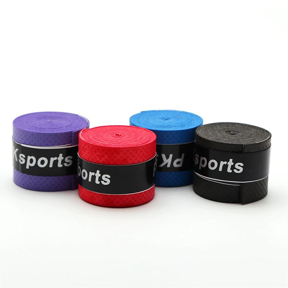 DNDYUJU 1pcs Anti-slip Sport Fishing Rods Over Grip Sweat Band Griffband Tennis Overgrips Tape Badminton Racket Grips Sweatband