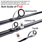 Felenhai Blackjack Casting Spinning Fuji Guide Fishing Rods 1.8/2.1/2.4/2.7/3.0/3.3m 2Tips Lure 5-80g ML/M/MH/H Baitcasting Pole