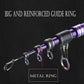 Super reinforced long-distance hunting spinning fishing rod 2.7-4.5m carbon telescopic casting pole carp rod sea fishing