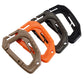 5 Pcs/Lot EDC Tactical D Shaped Carabiner Keychain Hard Polymer D Rings Spring Snap Gear Clip Utility Hanging Hooks Backpack