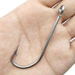 100pcs/lot Stainless Steel Fishing Hook Long Shank Saltwater Hooks For Fishing Accessories 34007 Size 1/0-10/0