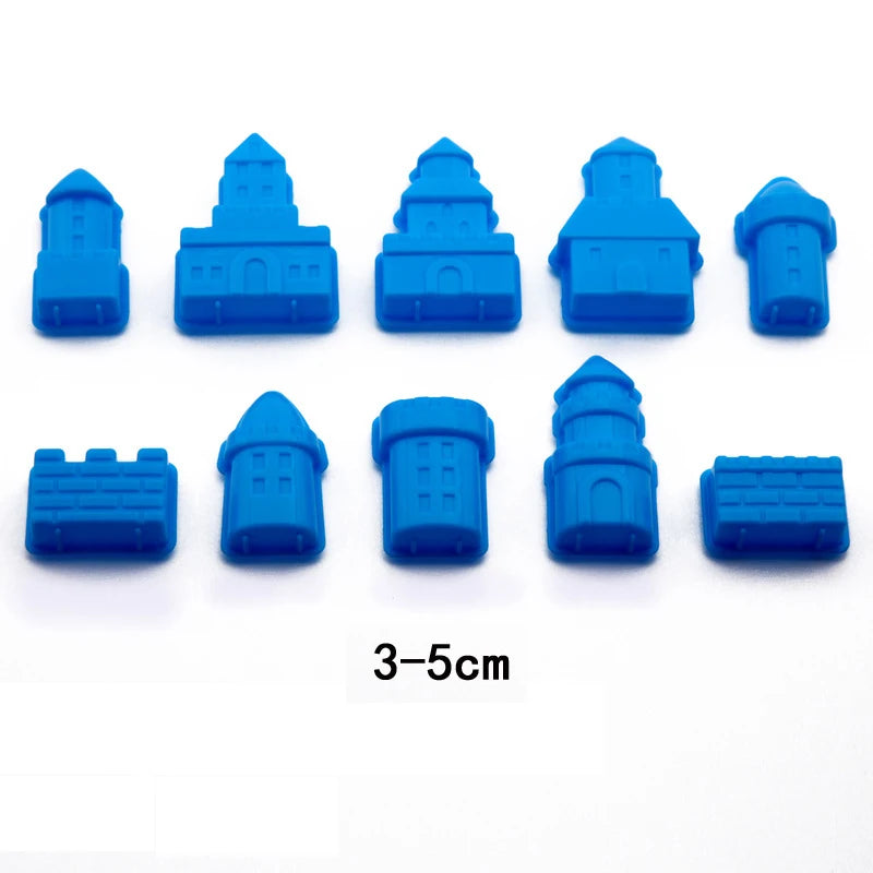 23 Styles Portable Model Building Kits Castle Sand Clay Mold Building Pyramid Sandcastle Beach Sand Toy For Child Kids