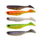Hexakill 5pcs/lot 7cm 2.9g Worm Soft Lures Artificial Fishing Baits Wobbler Carp Fishing Tackle Shad Silicone
