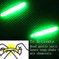 50PCS/50Bag 7.5mm*75mm Green Night Fishing Light LED Fluorescent Dark Glow Sticks loat Rod Lights Dark Glow Stick for Fishing