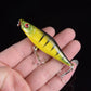 Artificial Bait 1pcs 7.5cm 7.5g Hard VIB Lures Fishing Bait Treble Hooks Sinking Crankbait Fishing Tackle With 3D Eyes