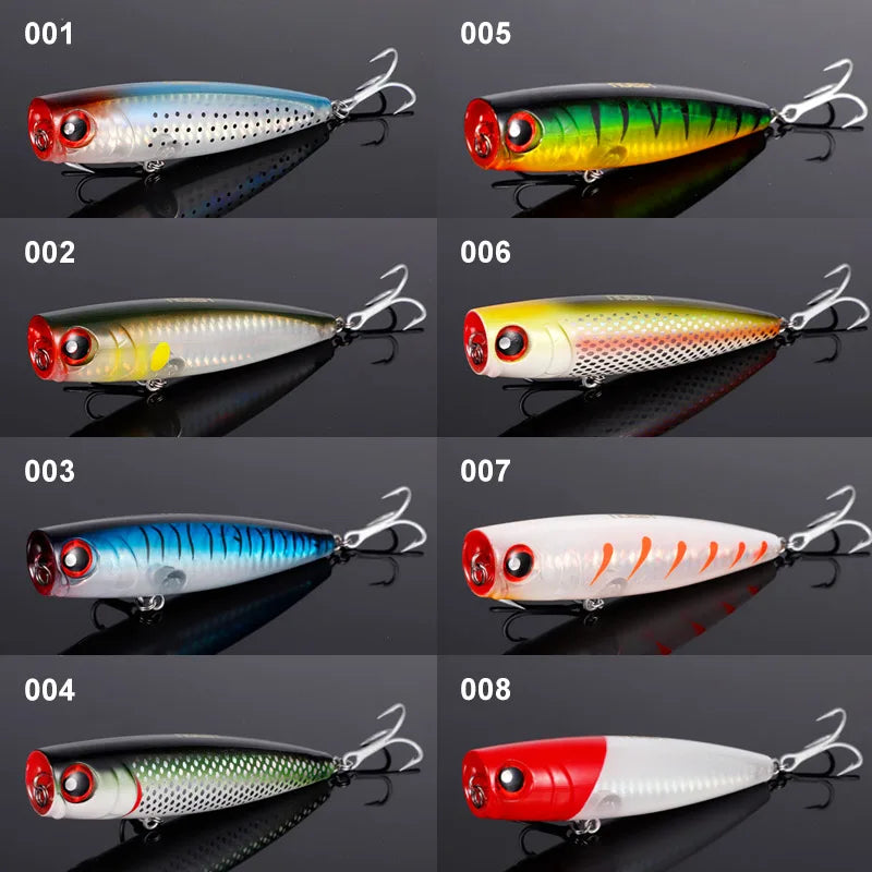 Noeby Popper Fishing Lure 105mm 24g Topwater Wobblers Artificial Hard Bait Floating Good Action for Sea Tuna Bass Fishing Tackle