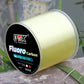 FTK 500M Fishing Line Carbon Fiber Coating Leader Lure Fluorocarbon Line 0.14-0.5mm 4.13-34.32LB Wearable  Accessories Japan