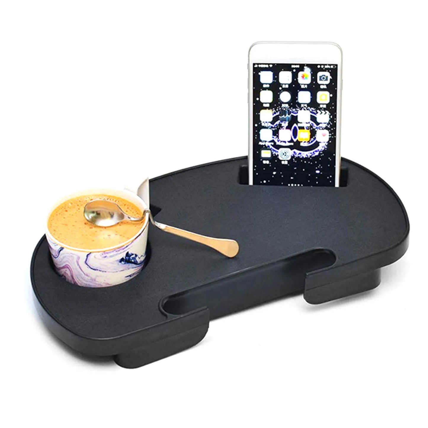 Camping Picnic Outdoor Beach Garden Pool Folding Chair Side Tray Cup Holder For Drink Coffee Beverage Coffee Holder Only Tray