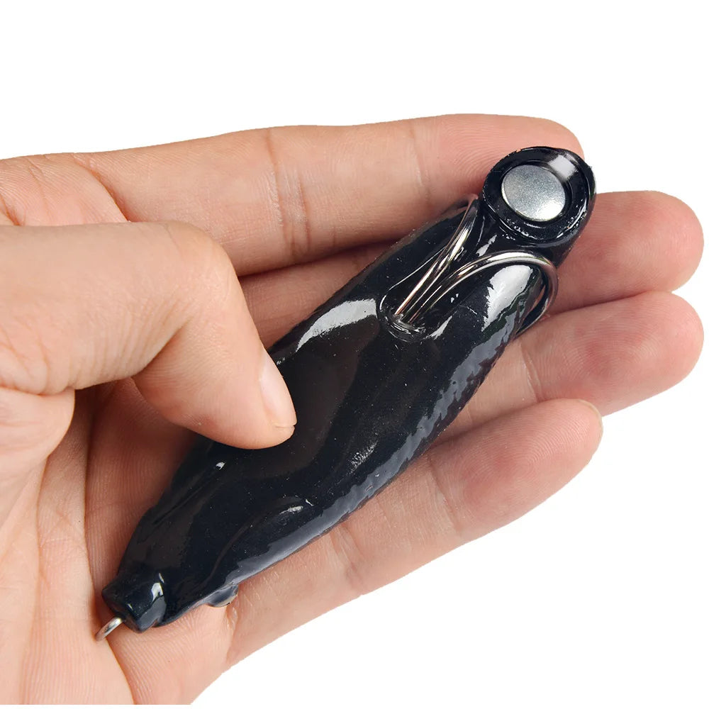 Popper Frog 14.5g 8.5cm Frog Lures Soft Baits For Snakehead Bass Lures Frog Fishing Floating Topwater