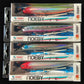 Noeby 4pcs 135mm 41g Sinking Minnow Fishing Lures Wobbler Jerkbait Long Casting Artificial Hard Bait for Sea Bass Fishing Lure