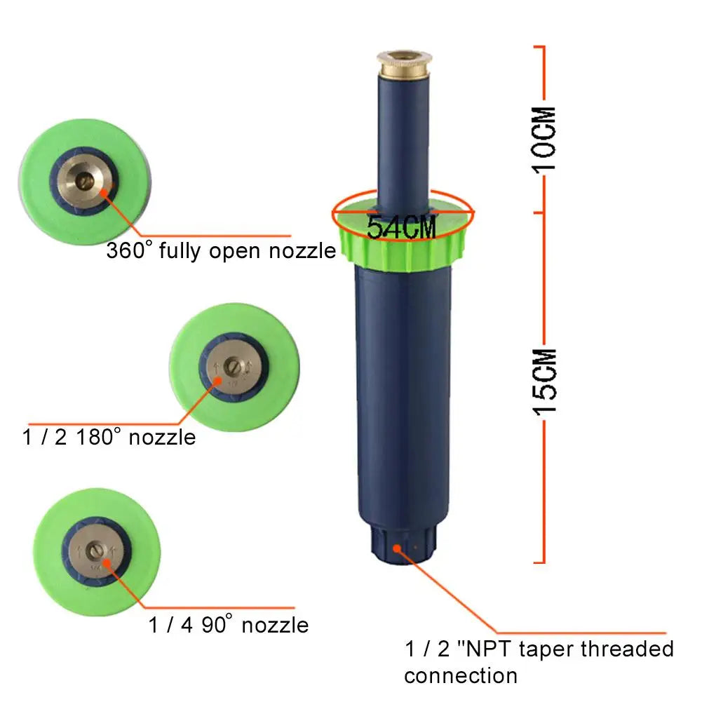 Garden Yard Lawn Plant Irrigation Sprinkler Head Watering Misting Spray Nozzle Gardening tools jardin