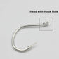 Fishhooks 200 Pcs/lot Seawater Bright Tin Plating Fish Barbed Hook Offshore Angling Perch Carp Fishing Tackles Jig Head Pesca