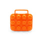 2/4/6/12/15 Grid Egg Storage Box Portable Egg Holder Container for Outdoor Camping Picnic Eggs Box Case Kitchen Organizer Case