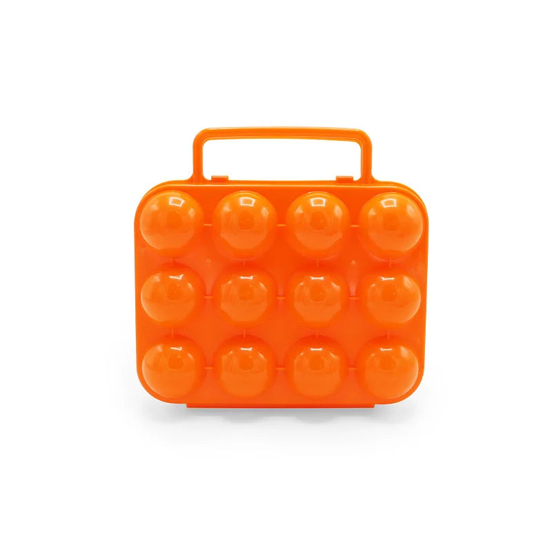2/4/6/12/15 Grid Egg Storage Box Portable Egg Holder Container for Outdoor Camping Picnic Eggs Box Case Kitchen Organizer Case